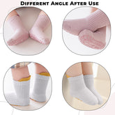 Baby Socks Soft and Anti-Slip Infant Socks (Pack of 3)